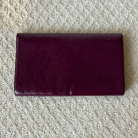 Yves Saint Laurent Purple Clutch Bag - Picture 3 of 7